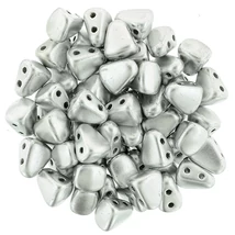 NIB-BIT - 6x5mm - Matte - Metallic Silver - K0170