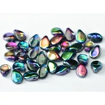 Pip gyöngy - 5x7mm - CRYSTAL MAGIC BLUE - 95100