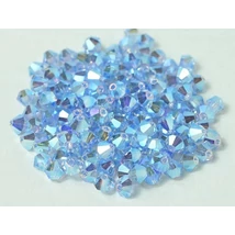PRECIOSA MC Bicone - 4mm - LIGHT SAPPHIRE 2X AB - 30020-20000