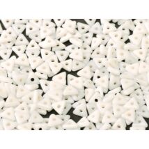 4mm Kréta Fehér, Tri-Beads
