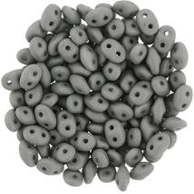 SuperDuo - 2,5x5mm - Saturated Gray - 29566AL