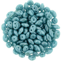 SuperDuo - 2,5x5mm - Luster - Dk Turquoise - L63900
