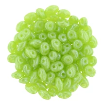 Superduo - 2,5x5mm - Luster - Milky Dk Peridot - L51010