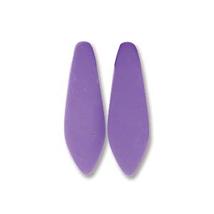 Lándzsa (szirom) Cseh préselt üveggyöngy - 5x16mm - NEON ORCHID - 25145 - 1lyukú