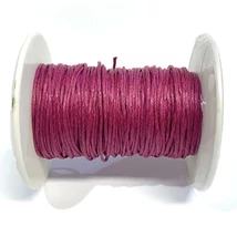 Textil zsinór - 1mm - Mély Fukszia színben
