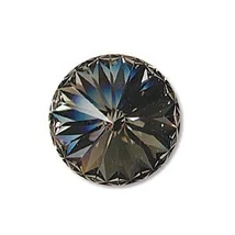 Swarovski Rivoli - 18mm - Silver Night - F
