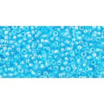 Toho kásagyöngy - 15/0 - Transparent-Rainbow Aquamarine - 163