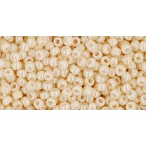 Toho kásagyöngy - 11/0 - Opaque-Lustered Lt Beige - 123