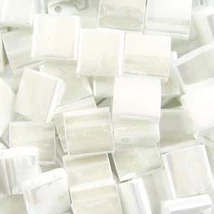 Tila gyöngy - 5x5xmm - White Pearl Ceylon - TL0420