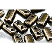 Rulla gyöngy - 3x5mm - Metallic Bronze - LJ23980
