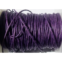 Textil zsinór - Sötét lila színben