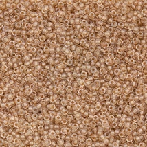 Kásagyöngy - Miyuki - 11/0 - Metallic Gold Lined Crystal - 234