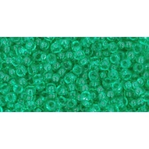 Toho kásagyöngy - 11/0 -  Transparent Beach Glass Green - 72