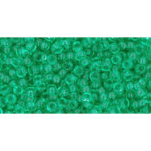 Toho kásagyöngy - 11/0 -  Transparent Beach Glass Green - 72