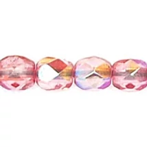 Csiszolt gyöngy - 3mm - Milky Pink AB - K1704