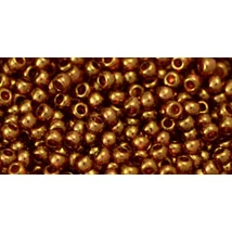 Toho kásagyöngy - 11/0 - Gold-Lustered Transparent Pink - 421