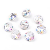 Kristály - 10x5mm - Crystal Shine AB 