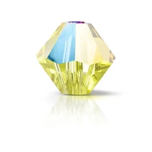 Preciosa® Citrine Glitter, 3mm