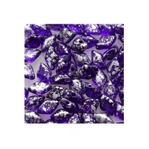 Gemduo™ 8x5mm Cobalt Silver Splash - 15481
