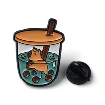 Capybara kitűző