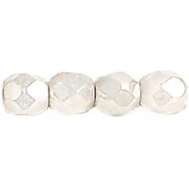 Csiszolt gyöngy - 3mm-  Luster - Alabaster - L02010