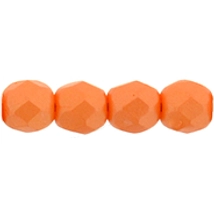 Csiszolt gyöngy - 3mm - Powdery - Orange - 29374AL