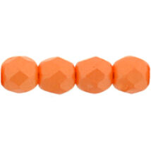 Csiszolt gyöngy - 3mm - Powdery - Orange - 29374AL