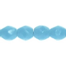 Csiszolt gyöngy - 3mm - Blue Turquoise - 63030