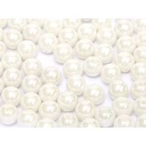 Cseh Préselt - 4mm - CHALK WHITE SHIMMER - 03000/21402