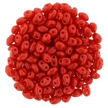 MiniDuo - 2,5x4mm -  Opaque Red - 93200