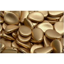 Préselt virágszirom gyöngy - 11x16mm - Aztec Gold - 01710