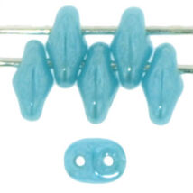 SuperDuo - 2,5x5mm - Luster - Blue Turquoise - L63130