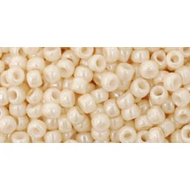  Toho kásagyöngy - 8/0 - Opaque - Lustered Lt Beige - 123
