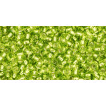 Toho kásagyöngy - 11/0 - Silver-Lined Lime Green - 24