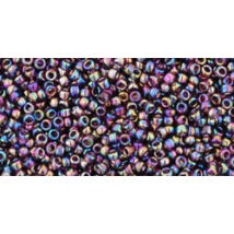 Toho kásagyöngy - 15/0 - Transparent-Rainbow Amethyst - 166C
