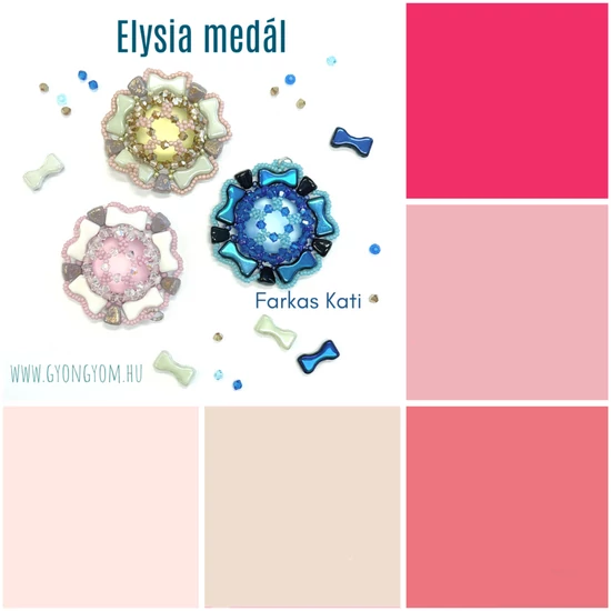 elysia medál - egységcsomag - bubblegum mist