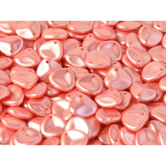 Petal - 8x7mm - ALABASTER PASTEL LT.CORAL - 25007 (10db)