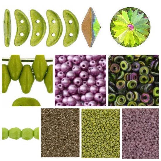 Adri medál - METALLIC LIME PUNCH 2