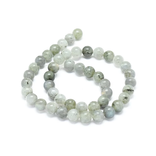 Ásványgyöngy - természetes -  8mm - labradorit