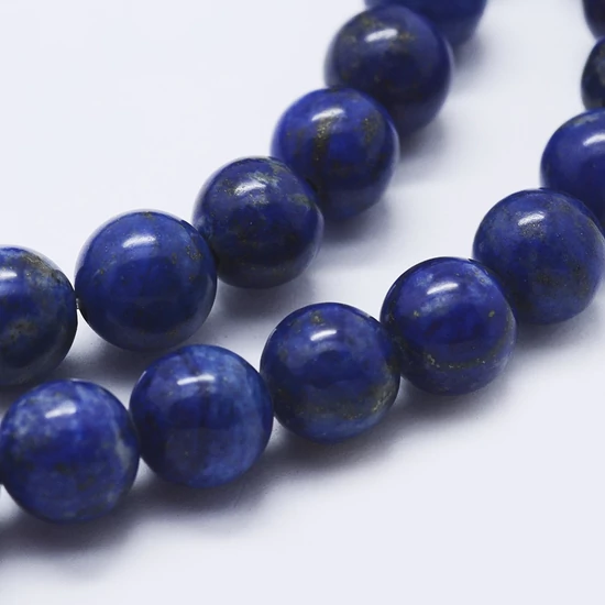 Ásványgyöngy - Természetes Lapis lazuli - 8mm