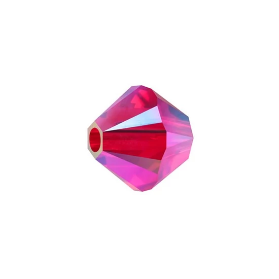Swarovski Bicone- LIGHT SIAM SHIMMER 2x - 4mm - 5328