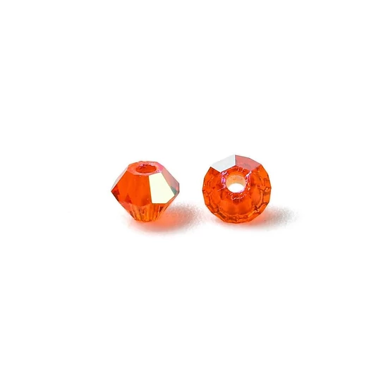 Preciosa® - 3mm - Hyacinth AB, bicone/ rombusz gyöngy