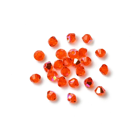 Preciosa® - 3mm - Hyacinth AB, bicone/ rombusz gyöngy