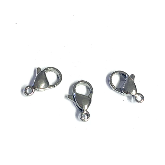 Kapocs – 12x7x3,5mm - delfin – 304 Rozsdamentes Acél