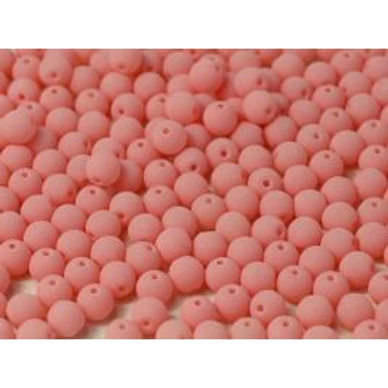 Üveggyöngy - coral 