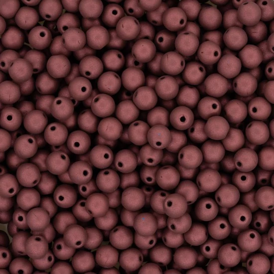 Cseh Préselt Gyöngy - 4mm - Alabaster Crushed Berry - 29773
