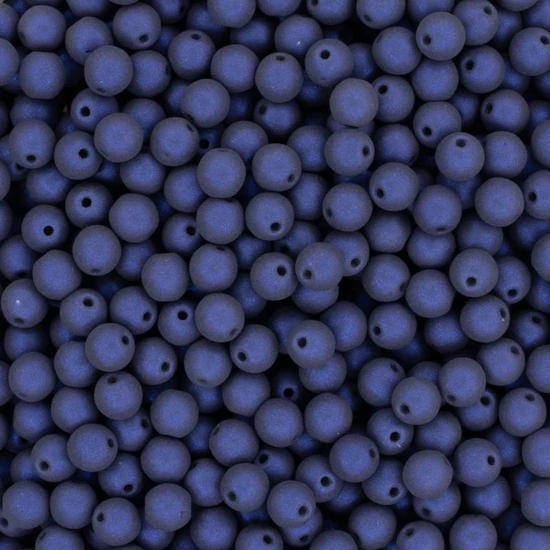 Cseh Préselt Gyöngy - 4mm - Alabaster Moonlight Blue - 29782