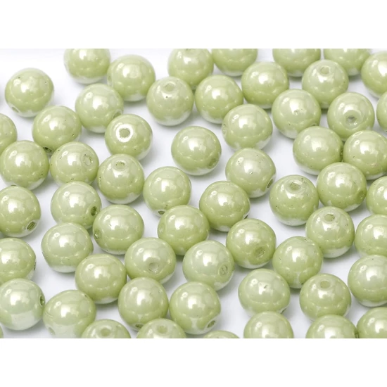 chalk white mint luster