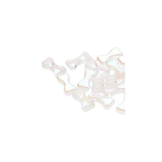 BOW TIE - 6x12mm - CRYSTAL AB - 28701