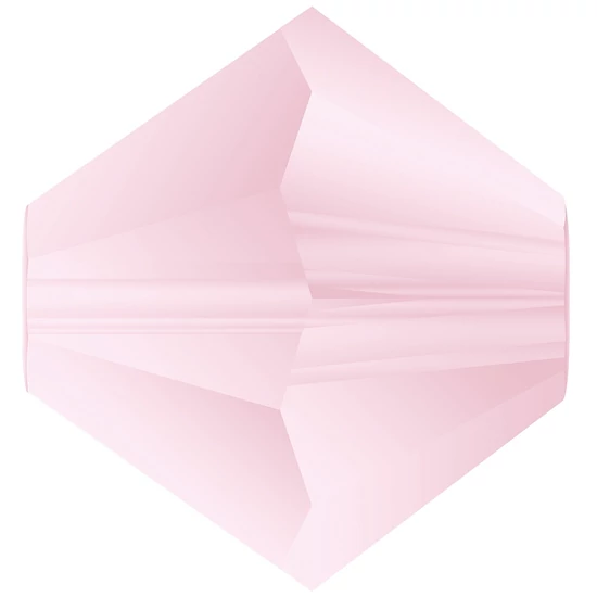 Preciosa® Crystal bicone gyöngy, Pink Sapphire Matt, 4mm
